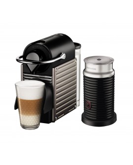 Nespresso Combo Pixie Titan Aeroccino Negro - Envío Gratuito