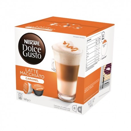 Nestlé Cápsulas Nescafé Dolce Gusto Caramel Macciato - Envío Gratuito