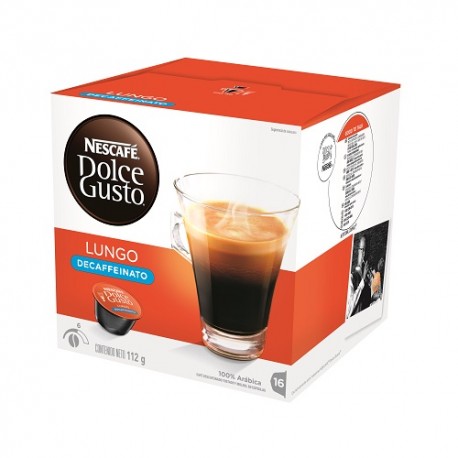 Nestlé Cápsulas Nescafé Dolce Gusto Lungo Decaf - Envío Gratuito