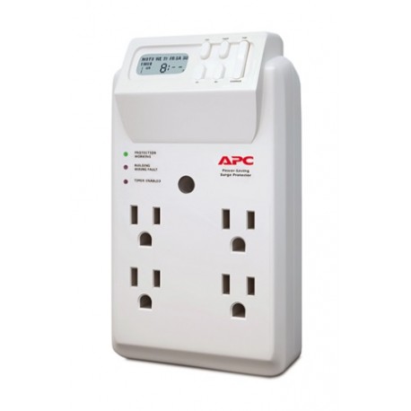 APC Supresor de picos 4 salidas 120 V Blanco - Envío Gratuito