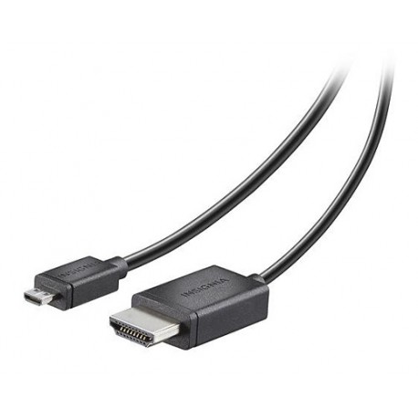 Insignia Cable micro HDMI 2.4 mts Negro - Envío Gratuito