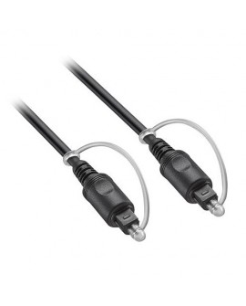 Insignia Cable óptico digital 1.8 mts Negro - Envío Gratuito