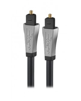 Rocketfish Cable óptico de 1.2 mts Negro - Envío Gratuito