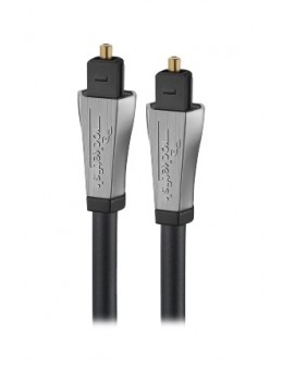 Rocketfish Cable óptico de 2.4 mts Negro - Envío Gratuito