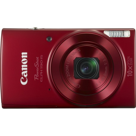 Canon Cámara Powershot Elph190 Roja - Envío Gratuito