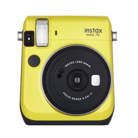 FujiFilm Cámara Instax Mini 70 Amarilla - Envío Gratuito