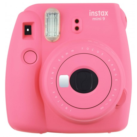 Fujifilm Cámara instantanea Instax Mini 9 Flamingo - Envío Gratuito