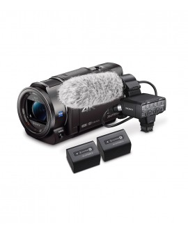 Sony Kit Videocámara AX33 + XLR-K2M  Negro - Envío Gratuito