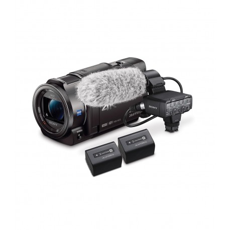 Sony Kit Videocámara AX33 + XLR-K2M  Negro - Envío Gratuito