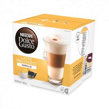 Nestlé Cápsulas Nescafé Dolce Gusto Latte Vainilla - Envío Gratuito