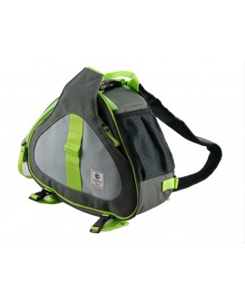 Cool Capital Mochila para lente y cámara DSLR Gris/Verde - Envío Gratuito