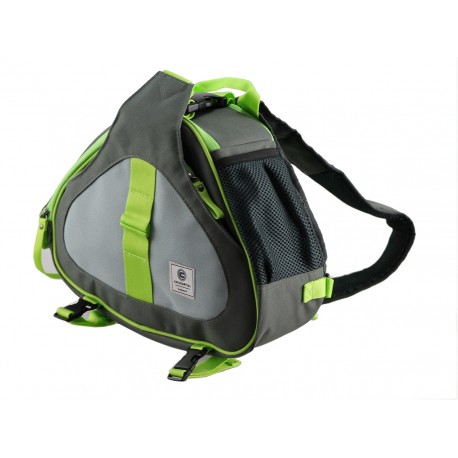 Cool Capital Mochila para lente y cámara DSLR Gris/Verde - Envío Gratuito