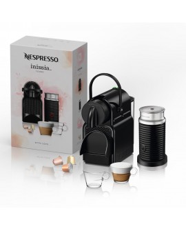 Nespresso Combo Inissia Negro Con Tazas - Envío Gratuito