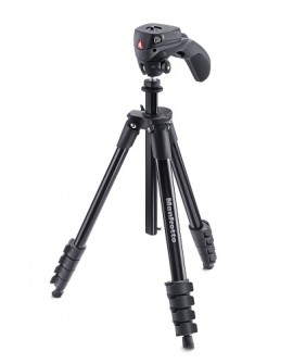 Manfrotto Tripié Mkcompactac N-Bk Negro - Envío Gratuito