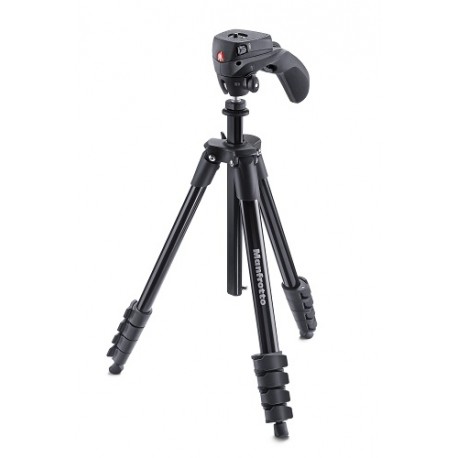 Manfrotto Tripié Mkcompactac N-Bk Negro - Envío Gratuito