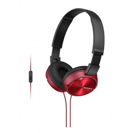 Sony Audífonos MDR-ZX310AP Rojos - Envío Gratuito