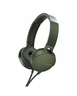 Sony Audífonos Extra Bass MDR-XB550AP Verde - Envío Gratuito