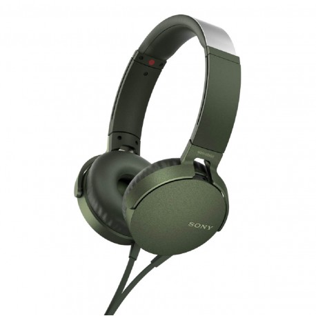 Sony Audífonos Extra Bass MDR-XB550AP Verde - Envío Gratuito