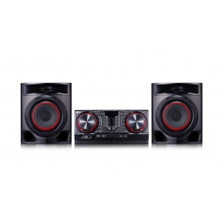 LG Minicomponente audio Hi-Fi con Karaoke CJ44 Negro - Envío Gratuito