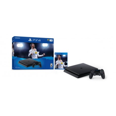 Sony PS4 Consola 1 TB FIFA 18 Negra - Envío Gratuito