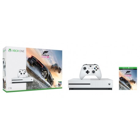 Microsoft XONE S Consola 1TB Edición Forza Horizon 3 Blanca - Envío Gratuito