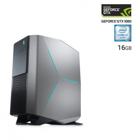 Dell Desktop ALIENWARE Aurora Core i7 Memoria de 16 GB Disco duro de 1 TB 256 GB SSD Negro - Envío Gratuito