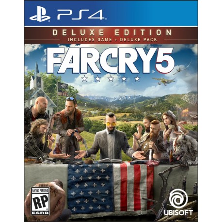 PS4 Far Cry 5 Deluxe Acción - Envío Gratuito