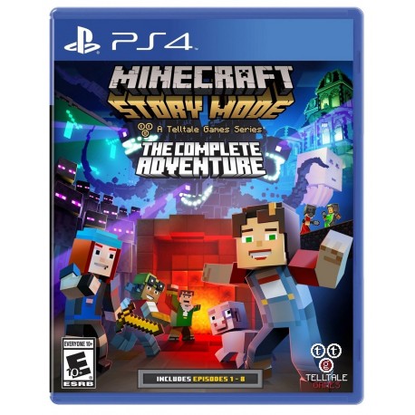 Minecraft: Story Mode The Complete Adventure PlayStation 4 - Envío Gratuito