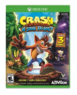 Xbox One Crash Bandicoot N-Sane Trilogy Aventura - Envío Gratuito