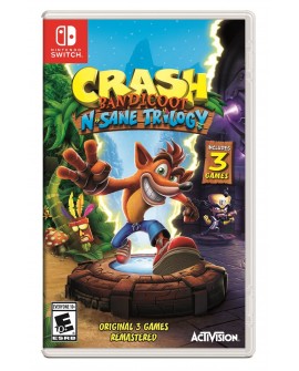 Nintendo Switch Crash Bandicoot N-Sane Trilogy Aventura - Envío Gratuito