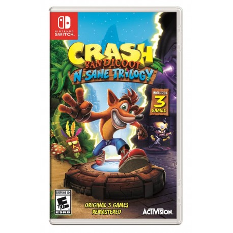 Nintendo Switch Crash Bandicoot N-Sane Trilogy Aventura