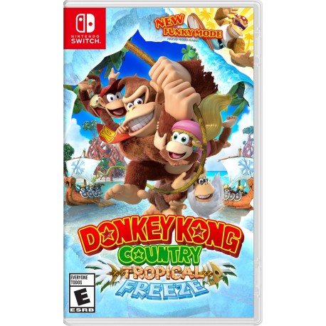 Nintendo Switch Donkey Kong Contry: Tropical Freeze Aventura Para todos - Envío Gratuito