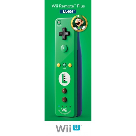 Nintendo Control remoto Plus Luigi para Wii U Verde - Envío Gratuito