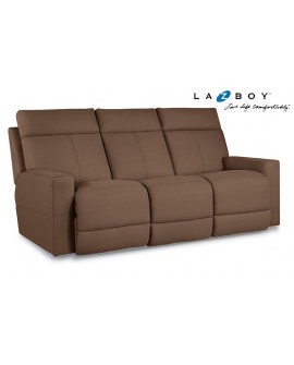 LA Z BOY Jax Sofá Reclinable Café - Envío Gratuito