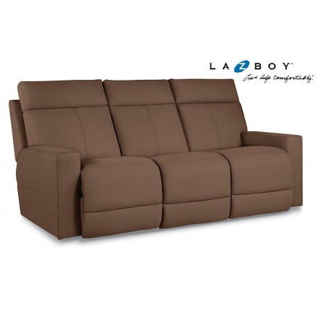 LA Z BOY Jax Sofá Reclinable Café - Envío Gratuito