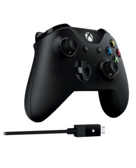 Microsoft Control inalámbrico para Xbox One + Cable para