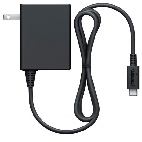 Nintendo Adaptador de corrriente AC para Nintendo Switch Negro - Envío Gratuito