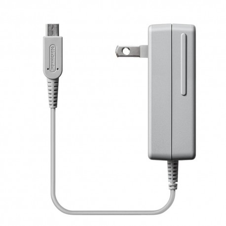 New Nintendo 3DS Cargador AC 120V Blanco - Envío Gratuito