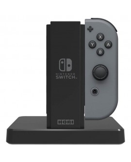 Hori Estación de carga para Joy-Con Nintendo Switch Negro/Gris - Envío Gratuito