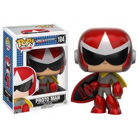 Funko Pop Games Megaman Protoman - Envío Gratuito