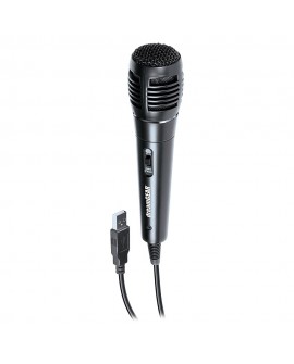 DreamGEAR Microfono con USB para RockBand 4 y Guitar Hero Negro