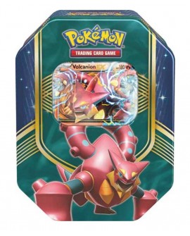 Pokémon TCG EX Volcanion Collector Tin Multicolor - Envío Gratuito