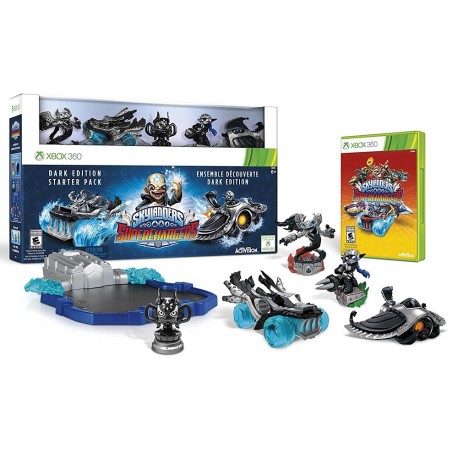 Activision Skylanders SuperChargers Dark Edition Starter Pack Xbox 360 - Envío Gratuito