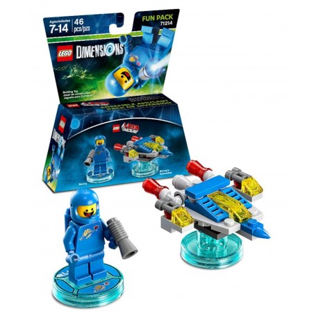 Lego Dimensions Fun Pack Lego Movie Benny - Envío Gratuito