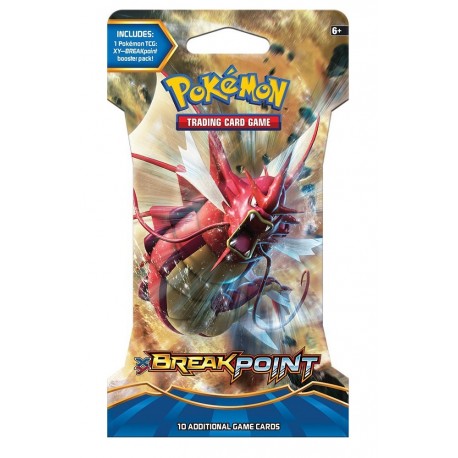Pokémon TGC Breakpoint Sleeved Booster sobre con 10 tarjetas