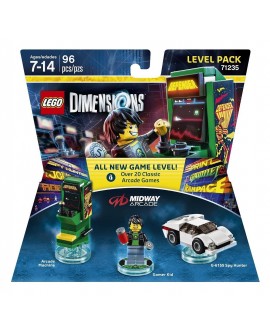 Lego Dimensions Midway Arcade Level Pack - Envío Gratuito