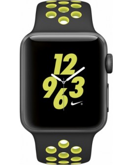 Apple Apple Watch Nike + 38mm Aluminio Banda Negra/Volt - Envío Gratuito