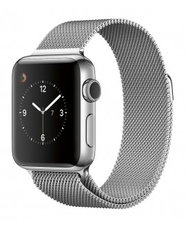 Apple Apple Watch Series 2 de 42 mm con Cuerpo de Acero Inoxidable y Correa Estilo Milanés Plata Acero Inoxidable - Envío Gratui