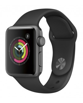 Apple Apple Watch Series 2 de 38 mm con Cuerpo de Aluminio y Correa Deportiva Negro Gris Espacial - Envío Gratuito