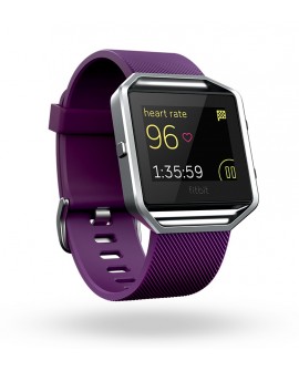 Fitbit Pulsera de Ejercicio Fitbit Blaze Morado/Gris Talla Grande - Envío Gratuito